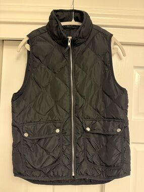 Woolrich Women’s Down Vest Field Vest Size Small Black Full Zip